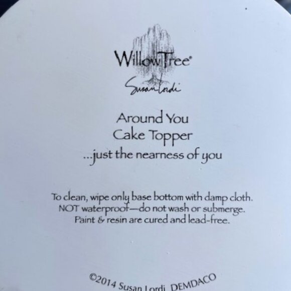 Around You Cake Topper by Susan Lordi - Picture 5 of 6